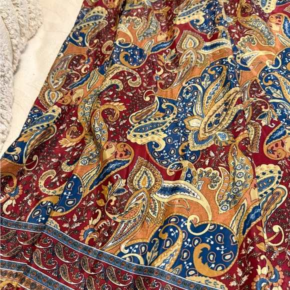 Lakhays Flowy Paisley Palazzo Pants - Picture 3 of 7